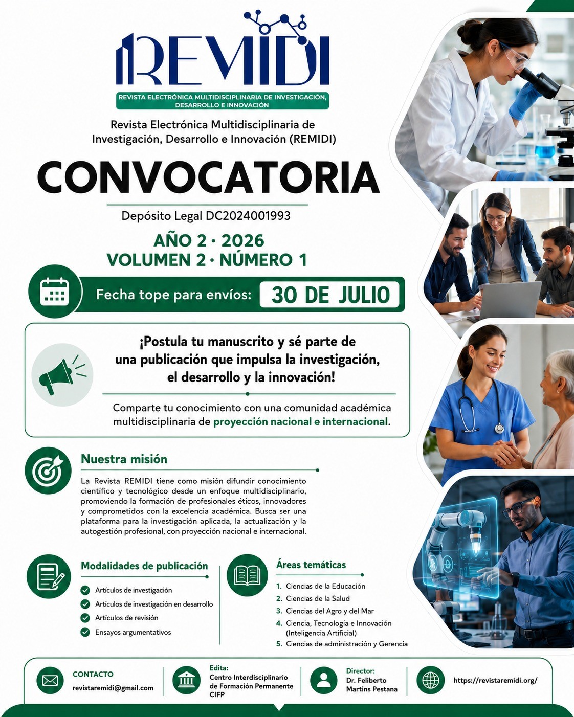 Convocatoria Numero 2